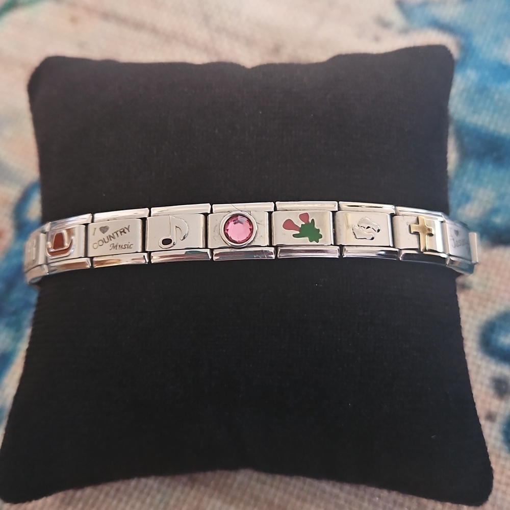 Vintage Milanto Italian Charm Expansion Bracelet